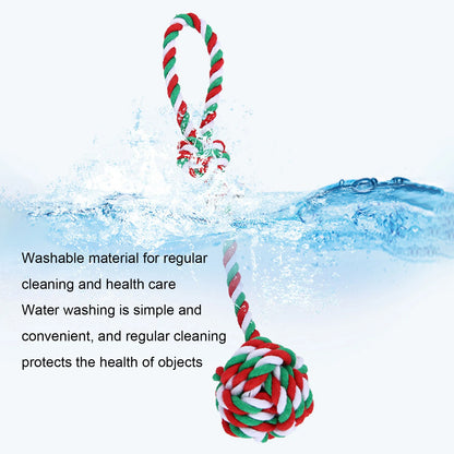 Christmas Dog Chew Rope Toys Sets