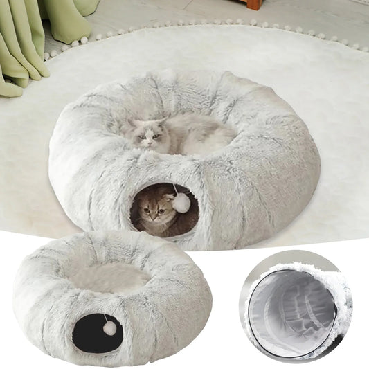 Barn Quilts Outdoor 4X4 H Cat Nest Cat Tunnel and Cat Bed Creative Pole Mounted Pet Feeders for Outdoors Squirrel Proof