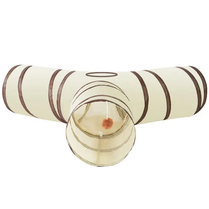 Cat Tunnel Long T/Y Ways Cat Play Tunnel Foldable Funny Interactive Indoor Play Toys Games Kitty Cubes Pet Supplies