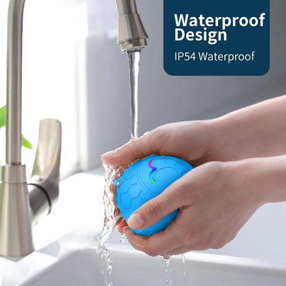 Smart Toy Ball Electronic Interactive Pet Toy Ball USB Automatic Bouncing Rolling Toy Ball with RGB Lights.