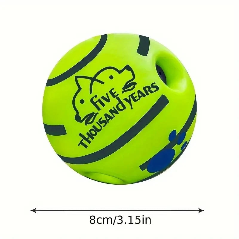 Funny Interactive Giggle Ball - Balls for Dog IQ Training, Pet Interactive Toy, Stimulating Play, Mental Stimulation, and Exerci