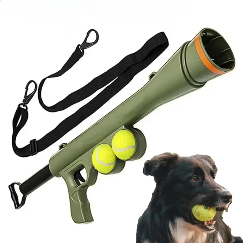 Dog Ball Launcher with Balls