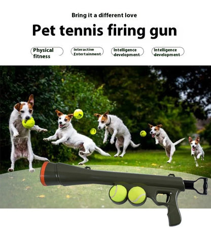  Dog Tennis Training Shooting Gun