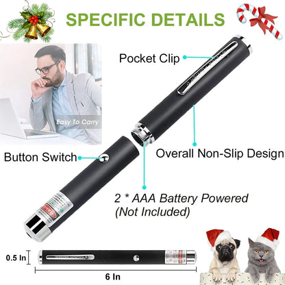 Multi Color Cat Training Laser Pen 