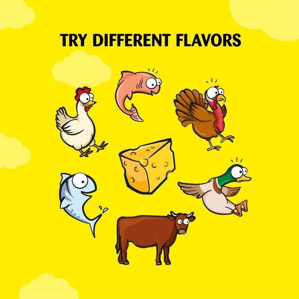 Dreamies Chicken Cat Treats - 2X350G - Multipack Snacks 2 Mega Tubs - Bulk Cat Food