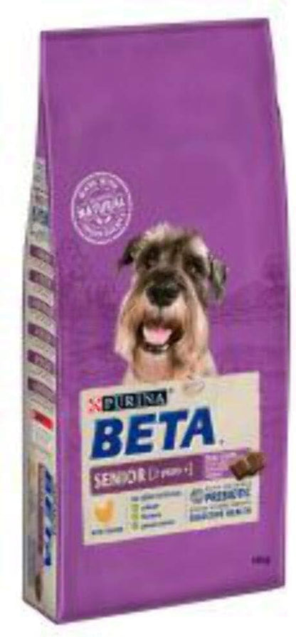 PURINA BETA Senior Dry Dog Food with Chicken, 2 Kg