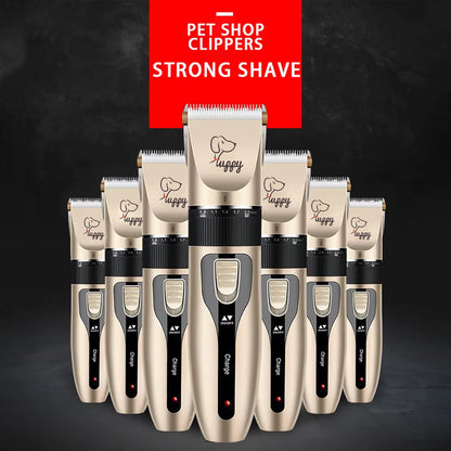 Dog Clipper Pet/Cat/Rabbit Hair Clippers Grooming Haircut Professional Trimmer Shaver Set Pets Cordless Rechargeable Promotions