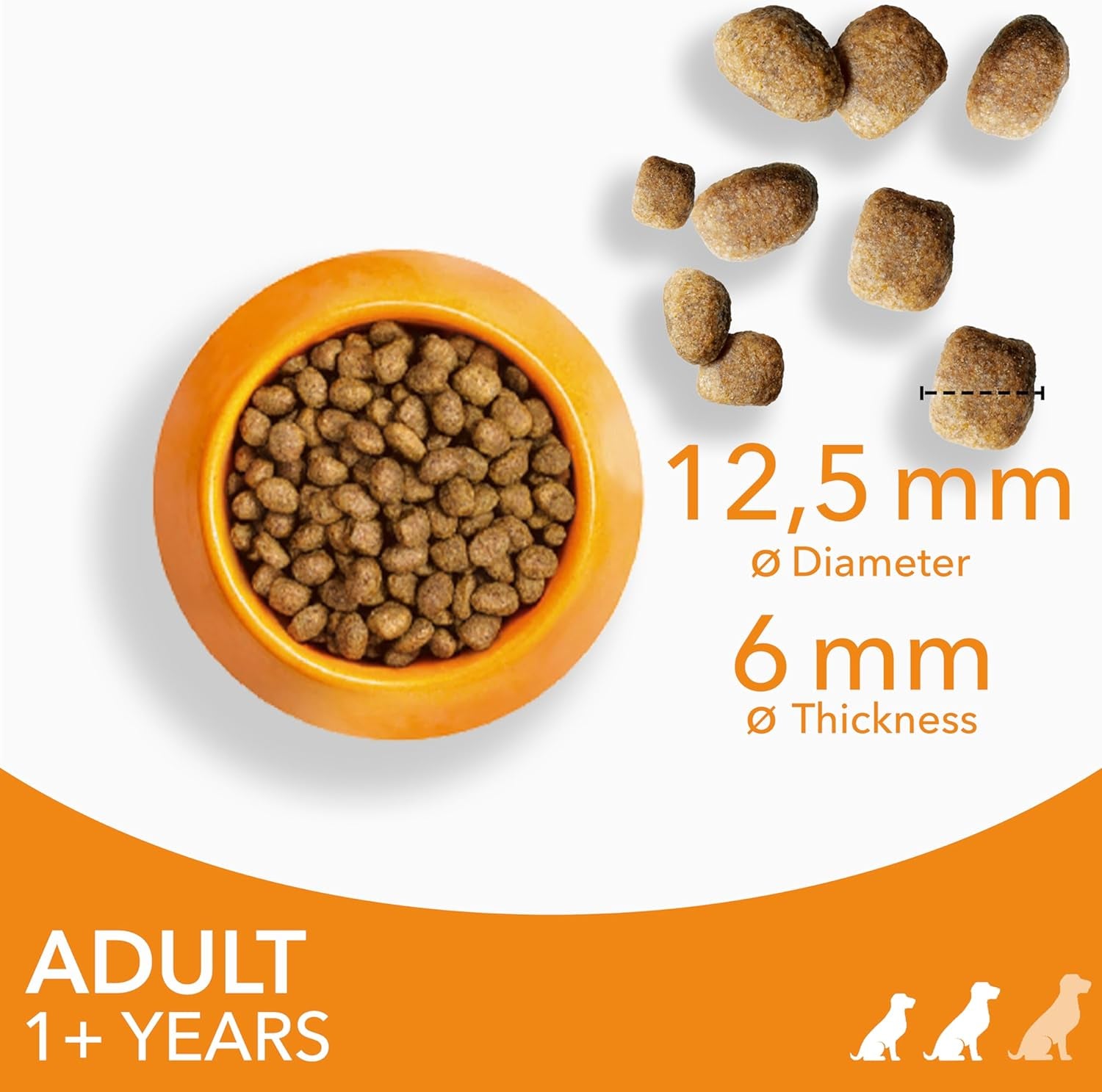 Adult Small Medium Dry Dog Food Chicken 3Kg