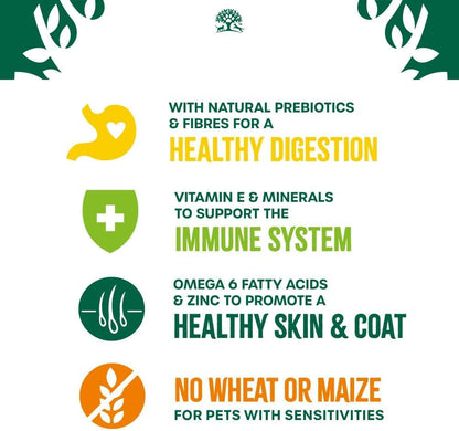 Dog Adult Hypoallergenic Dry Food Turkey and Rice 2 Kg