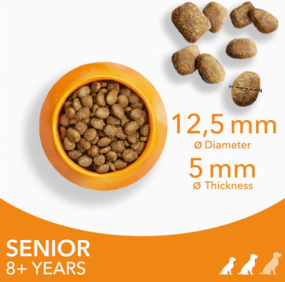 Senior Small Medium Complete Dry Dog Food Chicken 3Kg - with Dentalcare System