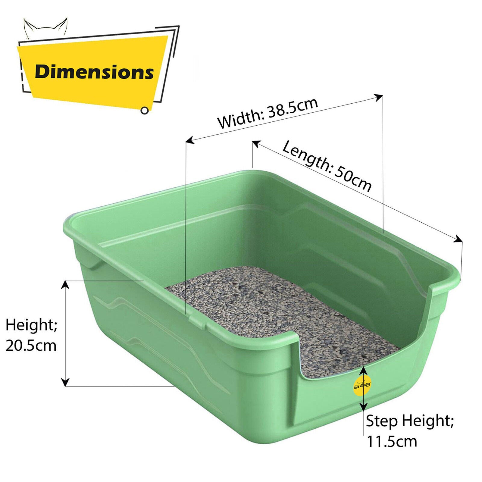 Large Cat Kitten Litter Tray Box High Sided UK Deep Toilet Loo Luxury Catcentre�