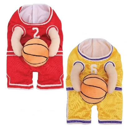 Cute Dog Basketball Costume Halloween Cosplay S/M/L Pet Decoration Clothes Holding Ball Breathable Puppy Player Costume Funny
