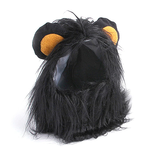 Cat Cosplay Dress up Pet Hat Lion Mane for Cat Puppy Lion Wig Costume Party Decoration Halloween Christmas Gatospet Supplies