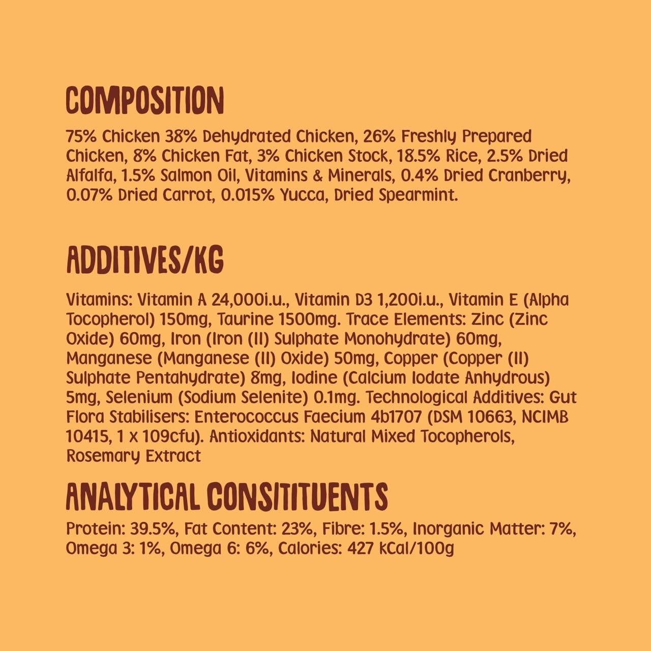 Scrumbles Adult and Senior Cats Dry Food, 750G