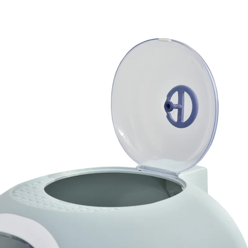 Pattie Plastic Litter Box Enclosure with Scoop
