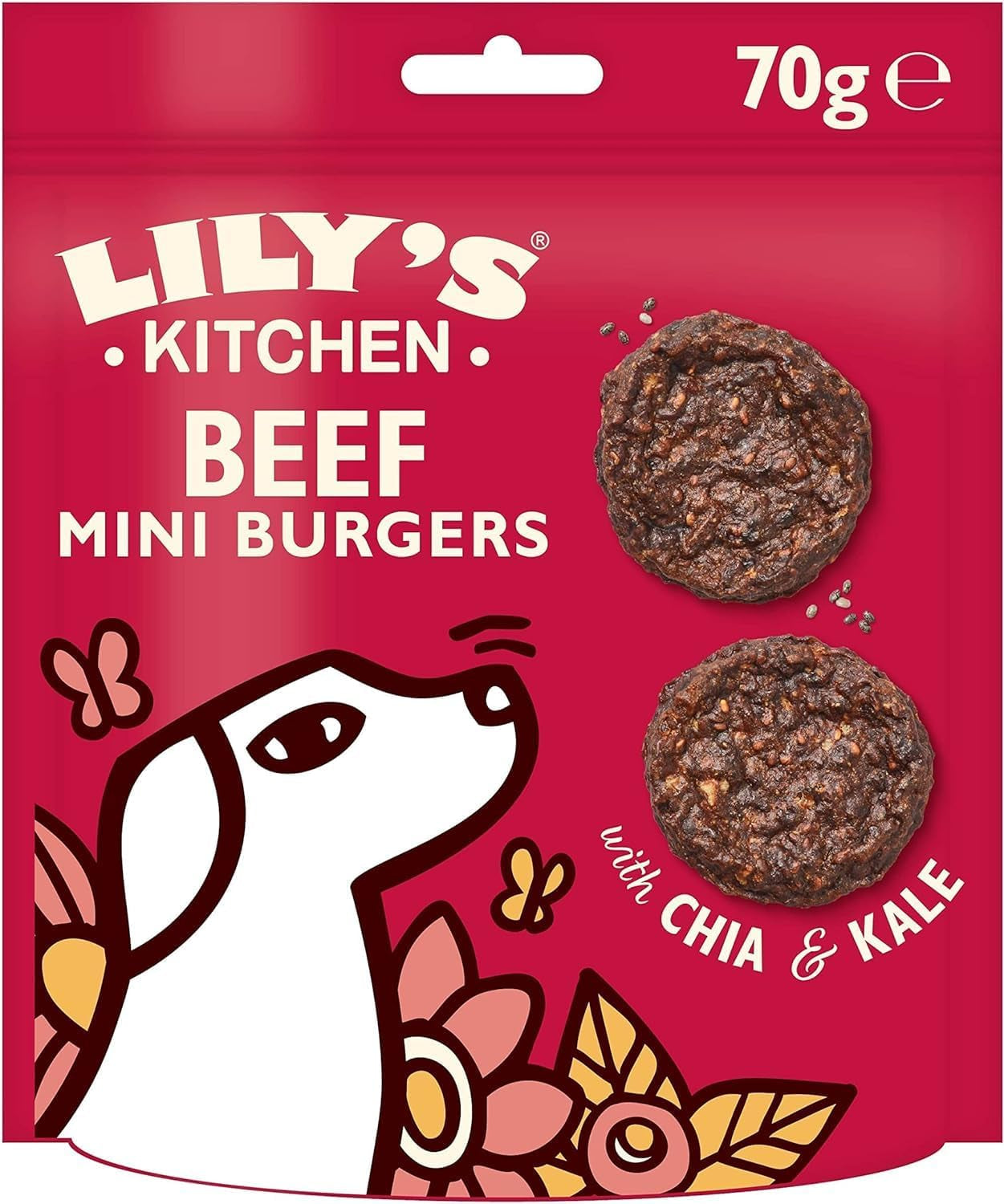 Natural Dog Treats Multipack - Beef Mini Burgers, Duck and Venison Sausages, Chi