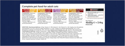 Felix Doubly Delicious Countryside Selection in Jelly Wet Cat Food 40X85G